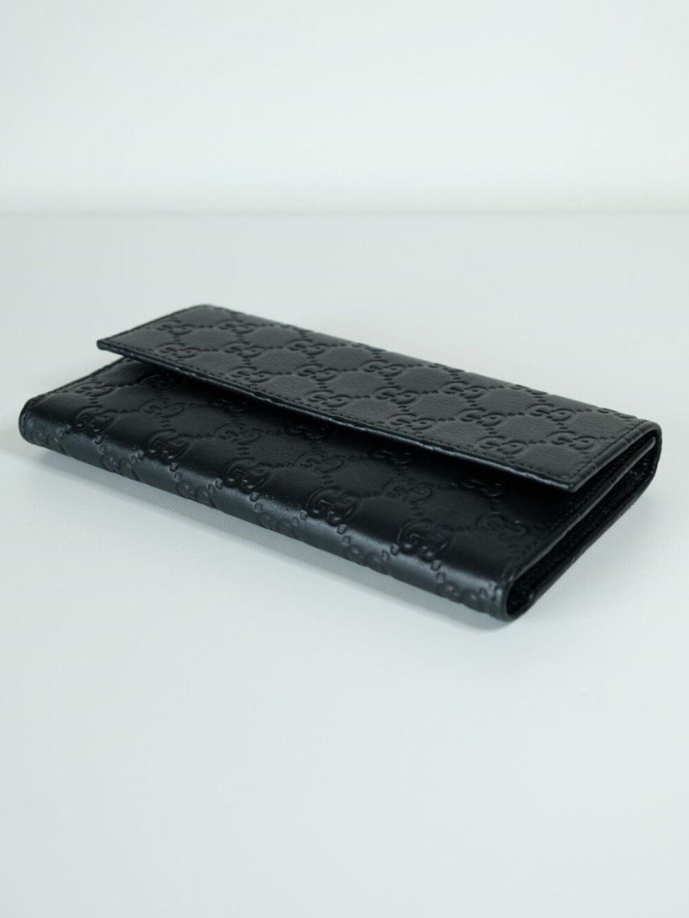 Gucci Guccissima Leather Wallet, Excellent Condition, Matte Black - Picture 4 of 16